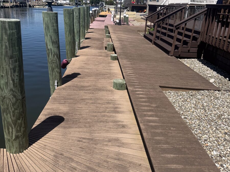 Dock & Boardwalk before — All Pro Exterior Cleaning, Ocean & Monmouth County NJ