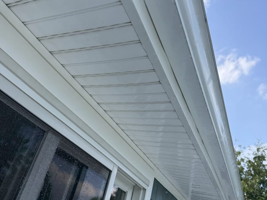 Soffit & Eaves Wash after — All Pro Exterior Cleaning, Ocean & Monmouth County NJ