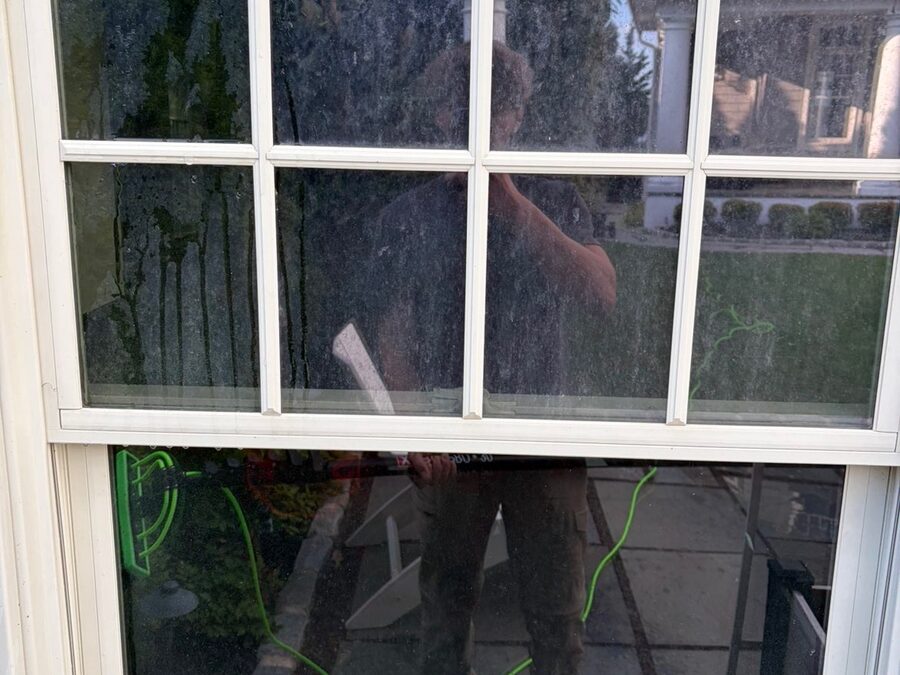 Window Cleaning Results before — All Pro Exterior Cleaning, Ocean & Monmouth County NJ