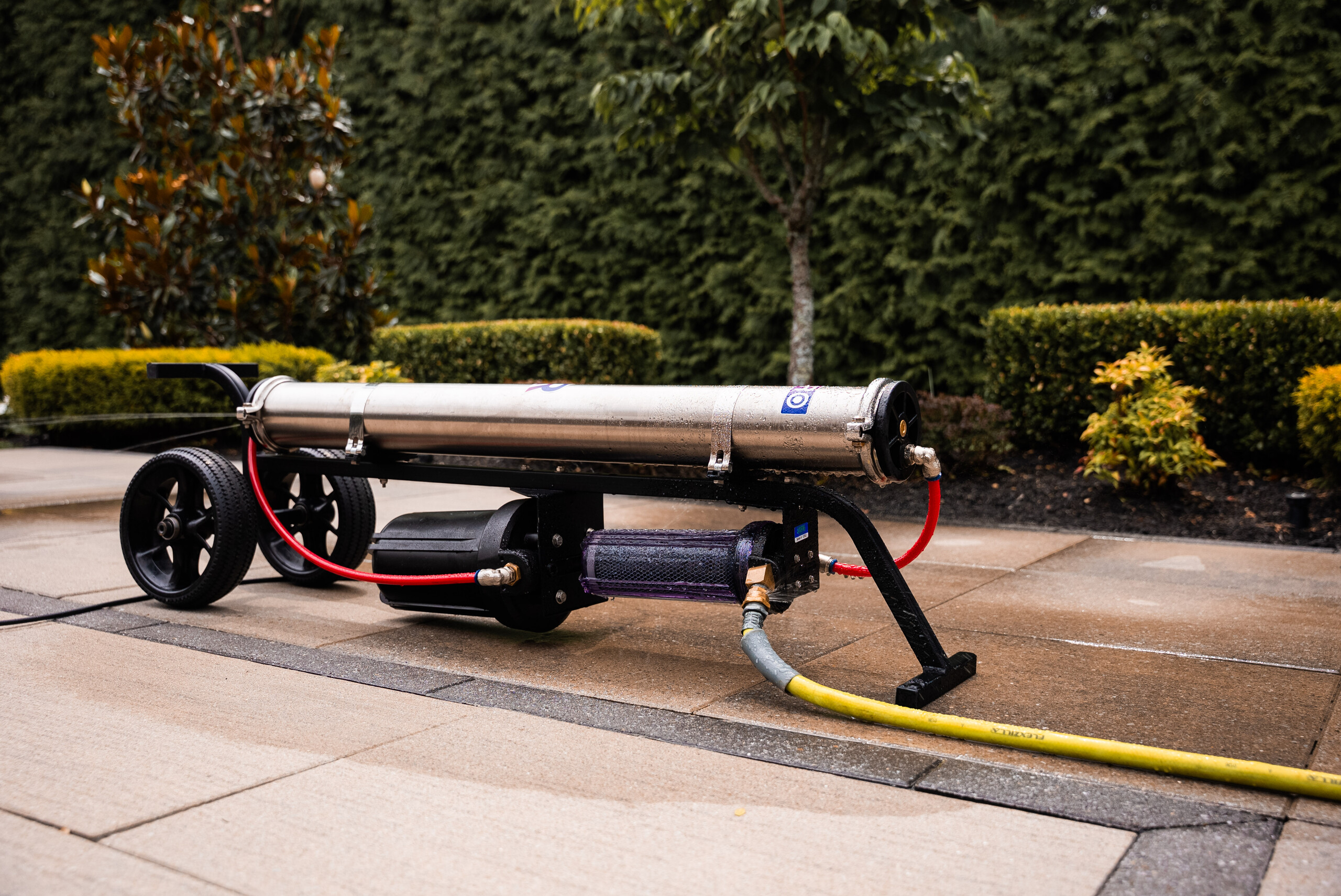 Professional soft wash and filtration equipment